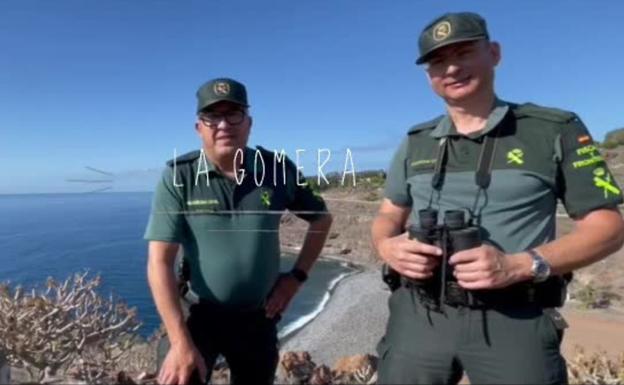 La Guardia Civil desea un feliz Día de Canarias